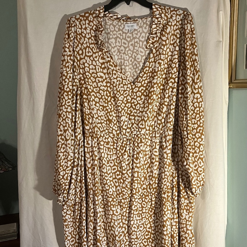 Leopard print dress